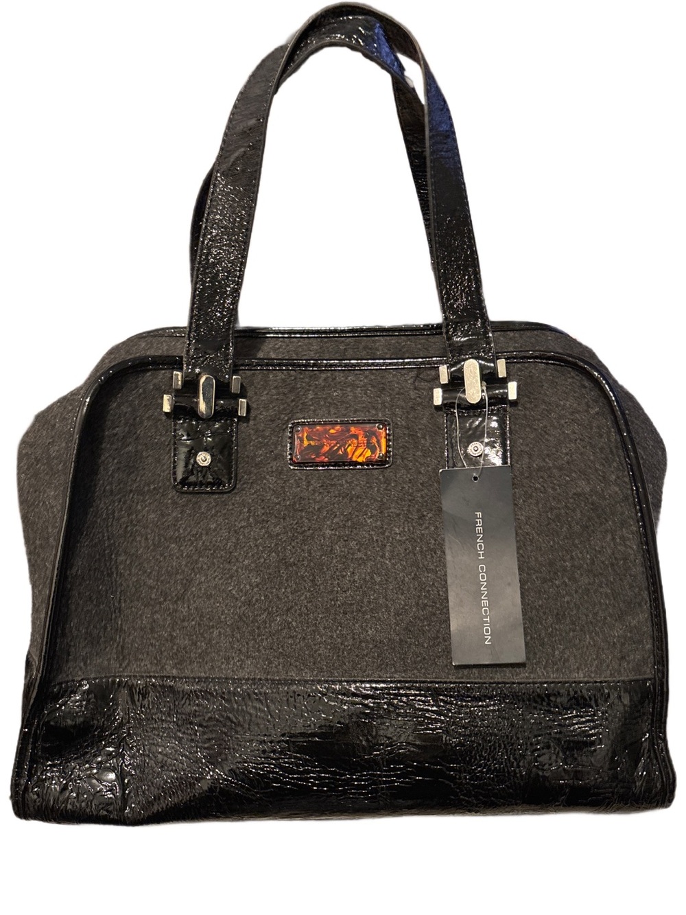 French Connection Kirk Shoulder Bag – Classic Travel & Work Carry all